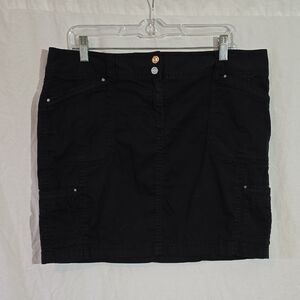 White House Black Market Black Women's Cargo Skirt